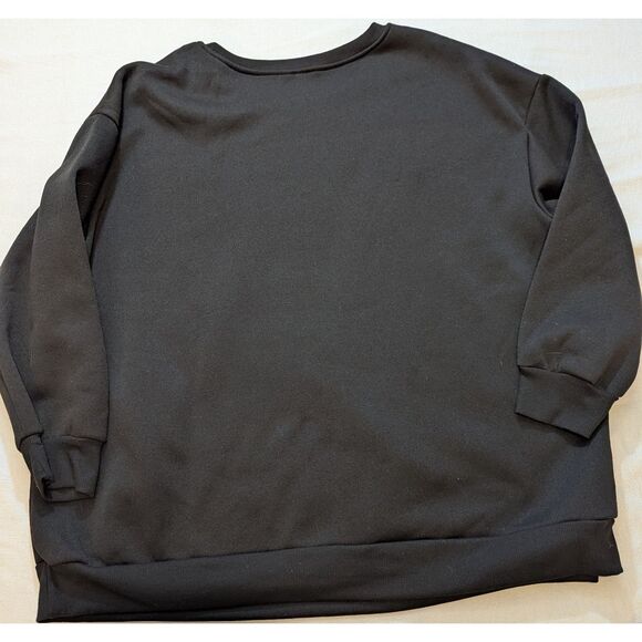 Plus Size Meme Sweatshirt “Please Be Patient I’m From the 1900s” Black 5X - Picture 3 of 6